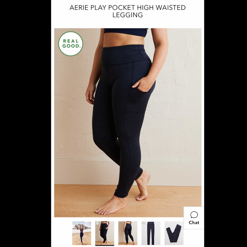 Aerie Play Pocket High Waisted Legging
